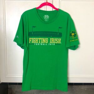 Notre Dame football T-shirt 2018 colosseum mens size L
